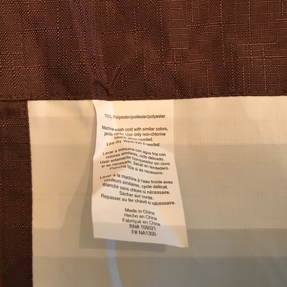 2 Blackout Curtain Panels - Picture 2 of 5